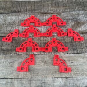 Rokenbok Lot Red Building Brace Pieces